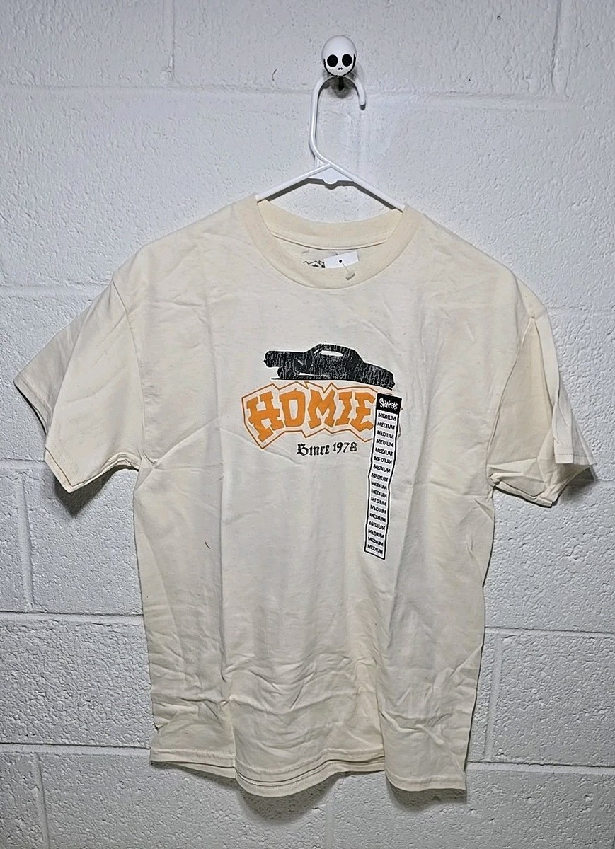 HOMIES Since 1978 Los Angeles Original Low Rider T-Shirt Beige