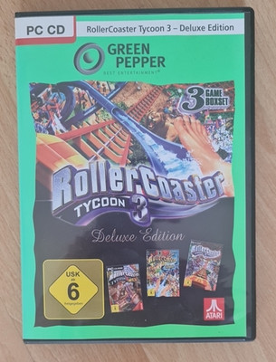 Rollercoaster Tycoon 3 Deluxe - Green Pepper - [PC]