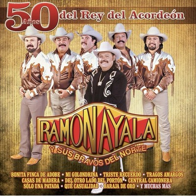 Los Bravos del Norte de Ramon Ayala   50 Años Del Rey Del Acordeon (2023,CD+DVD)