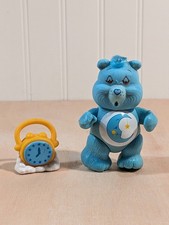 Care Bears Bedtime Bear Poseable Figure 1984 Kenner with Snooze Alarm Accessory