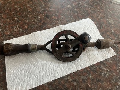 Vintage MILLERS FALLS No. 2 EGG BEATER Hand Drill   For Parts Or Repair