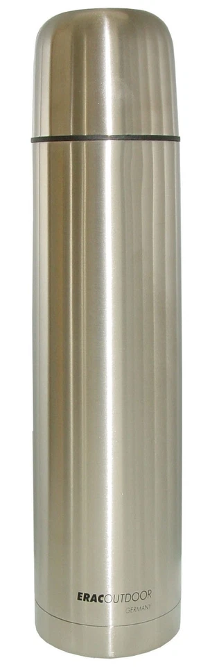 ERAC OUTDOOR Isolierflasche Edelstahl 500 ml, Kalt, inkl. Trinkbecher, Vakuum - Bild 1 von 1