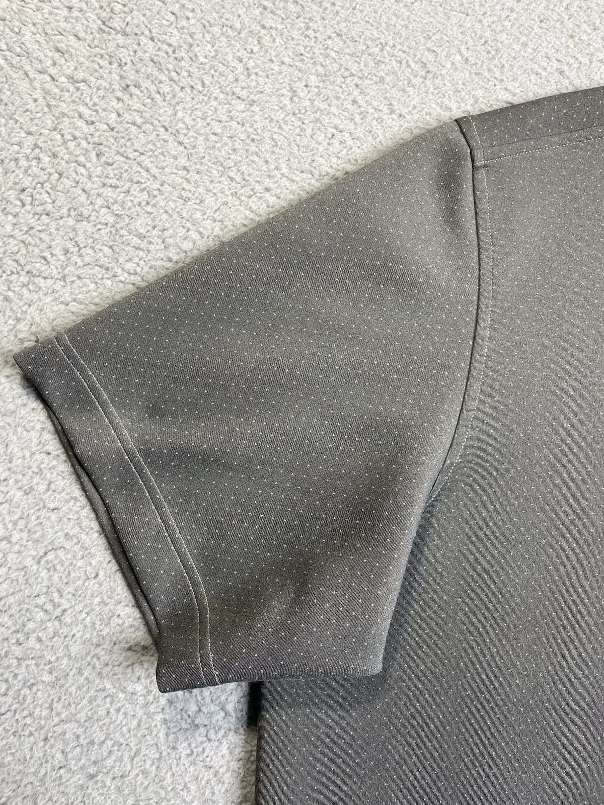 Pine Valley Golf Club adidas Polo Shirt Mens XL Gray Performance Golf thumbnail 6