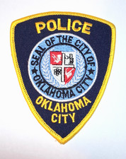 Oklahoma City Oklahoma Police Patch - FREE Tracked US Shipping!