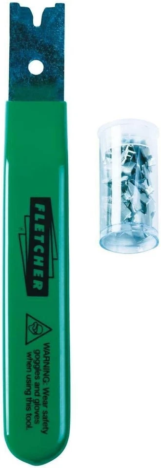 Fletcher-Terry Push Mate and Glazier's Point Driver Tool Green  - Image 2 of 3