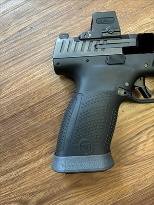 CZ P10C Low Profile Magwell Nylon Compatible With Factory Mags SMALL BACKSTRAP