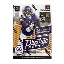 2024/25 Panini Prestige NFL BlasterBox Sealed Justin Jefferson Diamond Parallels