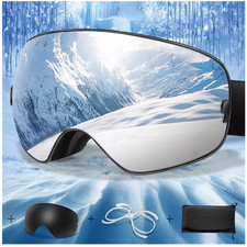 Anti-Fog Ski Goggles UV400  Snowboarding Snowmobile Cycling Winter Eyewear