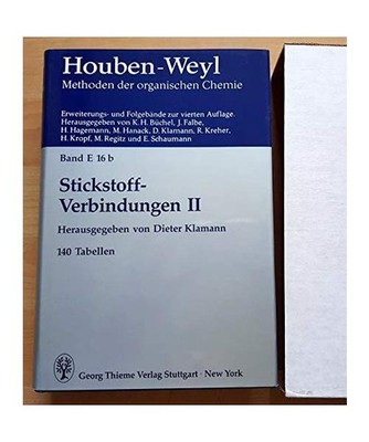 Houben-Weyl Methods of Organic Chemistry Vol. E 16b, 4th Edition Supplement: Org