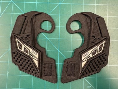 EMPIRE EVS replacement ear armor: Black/White. Brand new! NOS. RARE!