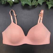 Auden The Bliss Women's 36D Blush Pink Wireless T-Shirt Bra