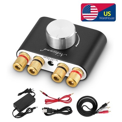 Mini 2.0 Channel Bluetooth 5.0 Digital Amplifier Receiver Class D Stereo Amp