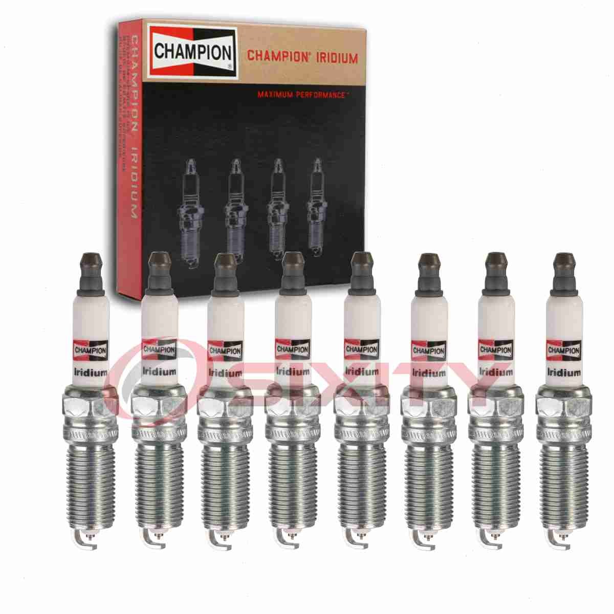 8 pc Champion Iridium 9901 Spark Plugs for XP5364 RE10WYPB5 LTR5IX-11 cg