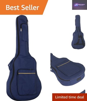 Luxuriöse wasserdichte gepolsterte Gitarrentasche - ideal für Bass, Akustik & Klassik
