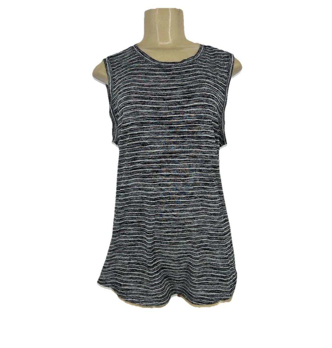 Athleta Shimmer Stripe Namaste Women's Tank Top Size M