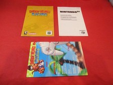 Diddy Kong Racing Nintendo 64 N64 Instruction Manual Booklet  Operation Card L