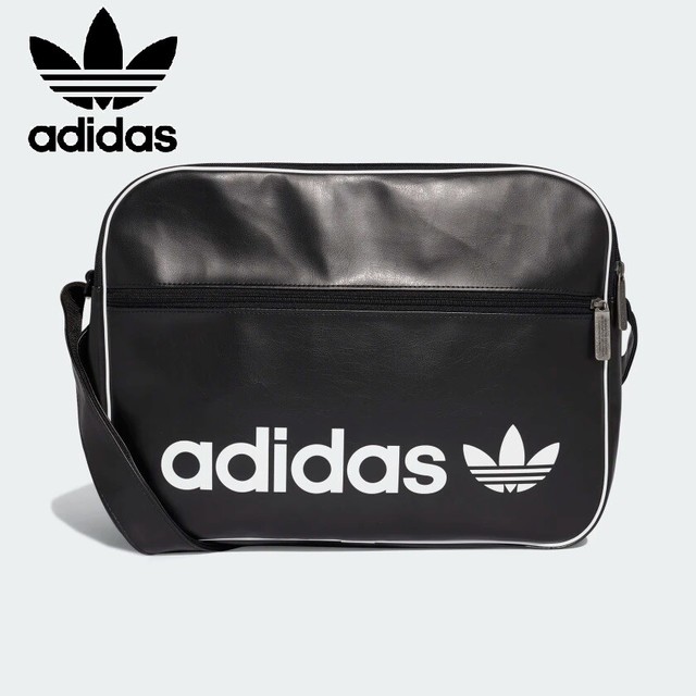 adidas adicolor airliner bag lila weiß