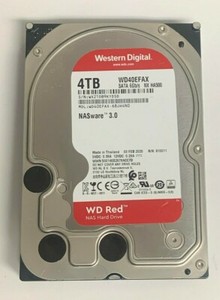Western Digital WD Red 4TB NAS Internal Hard Drive Class, SATA 6Gb/s  WD40efax | eBay