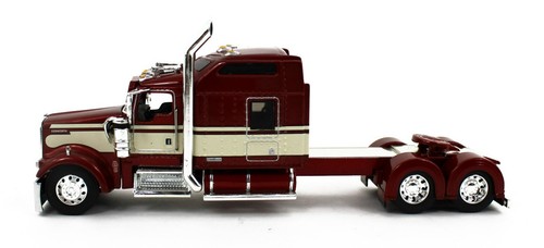 DCP 1:64 *RED* Kenworth W900L 86" Sleeper & CHROME MAC End Dump Trailer *NIB* - Picture 6 of 10