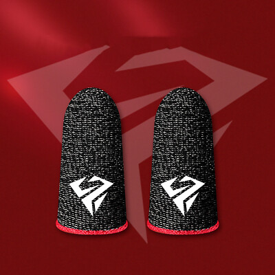 Schweißfeste Finger Sleeves Handy Gaming Daumen Handschuhe für Telefon Gaming