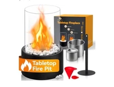 Table Top Fire Pit, Mini Portable Indoor Fire Pit