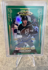 2021-22 UPPER DECK STATURE GREEN ROOKIE AUTO /50 SEAN DURZI #122 LA KINGS