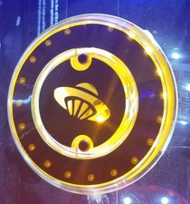 ATTACCO DA MARTE (AFM) (AFMr) CROMO FLIPPER POP BUMPER DECALCOMANIE METALLO-MODS TAPPI 