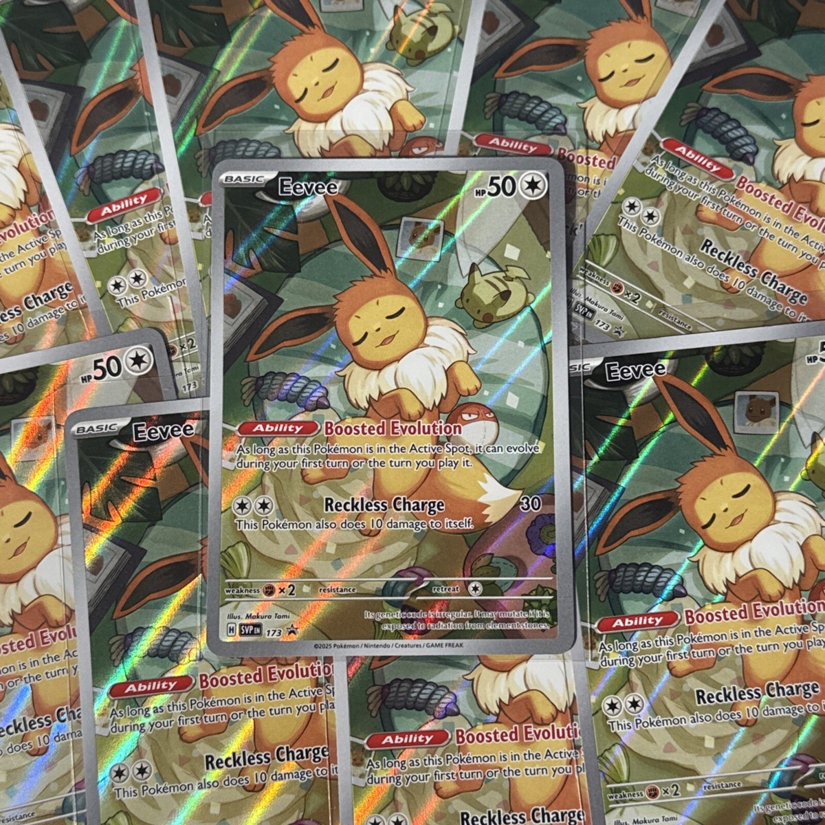 Eevee Prismatic プロモカード 3枚セット Eevee Promo Prismatic Evolutions ETB Elite Trainer Box 2024