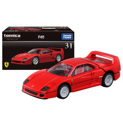 TOMICA PREMIUM 31 Ferrari F40 ( RED ) 1/62 TOMY NEW DIECAST CAR