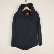 Nike Tech Fleece Cape Full Zip Black Jacket Womens Sz S