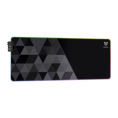 MP006 RGB mouse pad (black) with 12 lighting effects Onikuma 