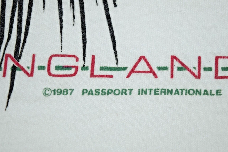 Camiseta Banda Vintage Bangers Liverpool Talla S/M Años 80 Música Bebidas Todo Algodón 1987 Foto 4 de 4