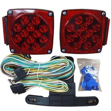 12v Led Trailer Light Kit Multi-function Tail Light Submersible Dot Htll-007