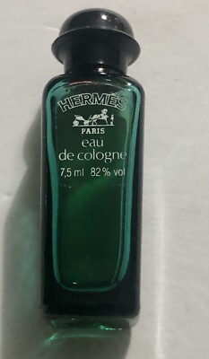 Hermes Eau de Cologne Miniature 7.5 ml 0.25 oz VINTAGE Collectible