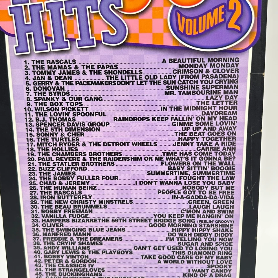 Various Artist Top of the Pop Hits The 60s, Volume 2 Audio MISSING 1 CD - Image 4 of 4