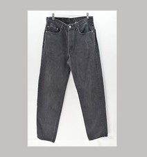 Vintage Levi  s 550 Relaxed Mens Size 34 Black Denim Jeans