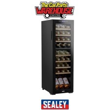 Sealey DH90 Baridi 27 Bottle Dual Zone Wine Fridge & Cooler