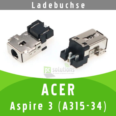   Acer Aspire 3 A315-34 Ladebuchse DC Jack Buchse Strombuchse Socket Port