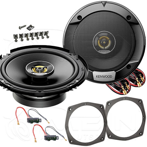 Kenwood Lautsprecher FüR Vw Lupo 1998-2005 Heck Seite Hinten 2-Wege 330W #BR8W-image