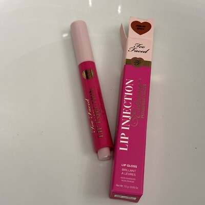 Too Faced Lip Injection Maximum Plump Extra Strength Lipgloss 4g Feeling Spicy