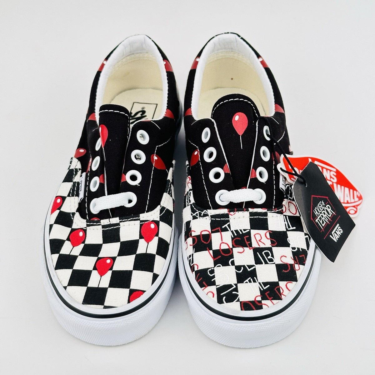 Vans x IT House Of Terror Pennywise Horror Movie Check Shoes Men Size 10 Vans Vans x IT House Of Terror Pennywise Horror Movie Check  main image 4