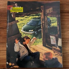 2000 Toyota Sienna Sales Brochure 00 CE LE XLE Original
