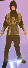 Boy's Totally Ghoul Dragon Ninja Halloween Costume Boys Size Large 10-12 