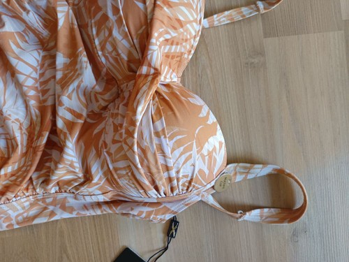* NIPTUCK SWIM Badeanzug Gr. EUR 36 NEU Verstellbare Träger Bläter Muster - Picture 2 of 6