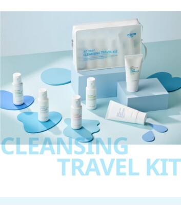 Atomy Travel Reise 7tlg Set Schampoo Conditioner Reinigung Gesicht Körper Duschb