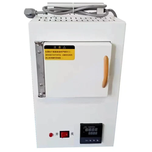 Horno de mufla inteligente de fibra cerámica de 2KW 1200°C laboratorio pequeño eléctrico - Imagen 7 de 8