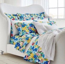 Ralph Lauren ASHLYN Floral White Blue Green Floral 3pc Duvet Cover Set - King
