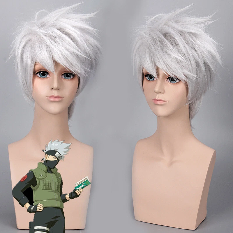 Naruto Cosplay Props Hatake Kakashi Wig