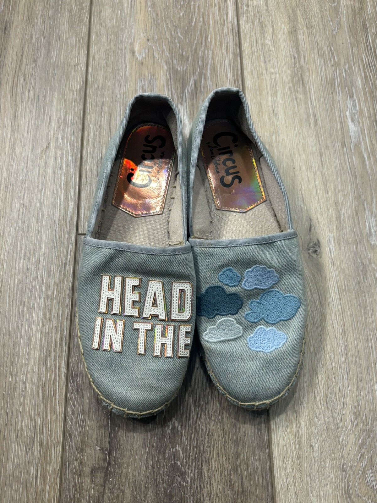 Sam Edelman Circus Head In The Clouds Espadrilles Slip On Size 7