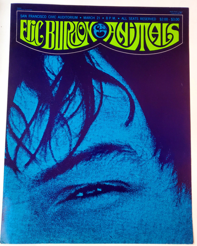 Near MINT Eric Burdon & The Animals 1967 Original 1st Printing AOR 2.235 Poster - Picture 2 of 8